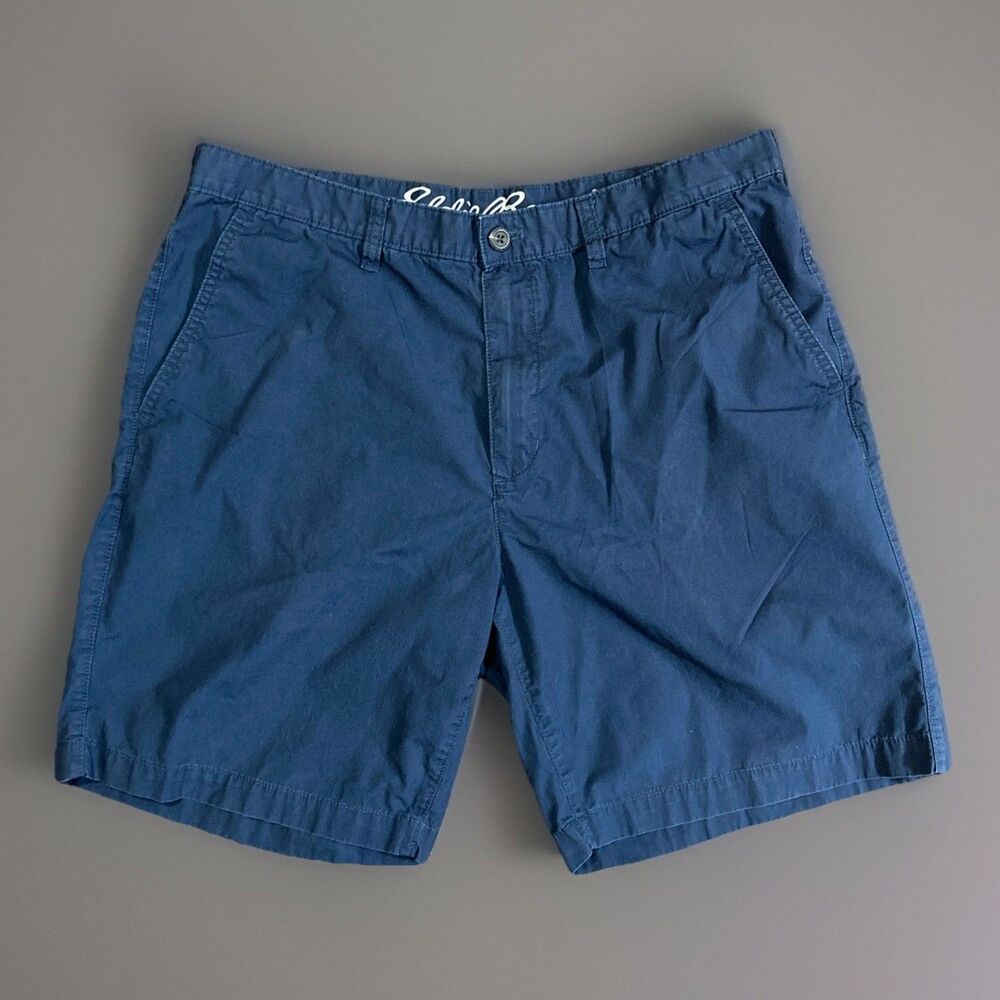 Eddie Bauer Mens Blue Casual Golf Summer Spring Shorts Size 36